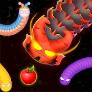 Скачать взломанную Змейка.io: червяки зона [Много денег] MOD apk на Андроид