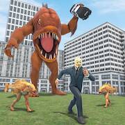 Скачать взломанную Fish Head Gang Crime Rope Game [Бесплатные покупки] MOD apk на Андроид