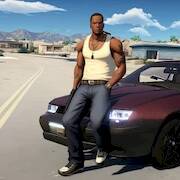 Скачать взломанную San Crime: Gangs Andreas City [Бесплатные покупки] MOD apk на Андроид