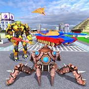 Скачать взломанную Spider Robots Transformer 3D [Много монет] MOD apk на Андроид