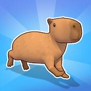 Скачать взломанную Capybara Rush [Много денег] MOD apk на Андроид