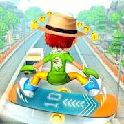 Скачать взломанную Jack Runner Hoverboards Rush [Много монет] MOD apk на Андроид