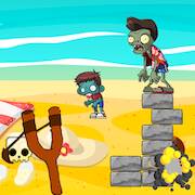 Скачать взломанную Zombie Tower: Catapult Defense [Много монет] MOD apk на Андроид