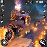 Скачать взломанную Ghost Rider 3D - Ghost Game [Бесплатные покупки] MOD apk на Андроид