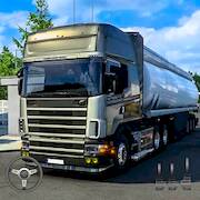 Скачать взломанную Truck Simulator Euro Truck 3d [Много денег] MOD apk на Андроид