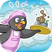 Скачать взломанную Penguin Diner: Restaurant Dash [Бесплатные покупки] MOD apk на Андроид