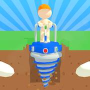 Скачать взломанную Dig The Ground [Много денег] MOD apk на Андроид