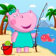 Скачать взломанную Funny Kids Fishing Games [Много монет] MOD apk на Андроид