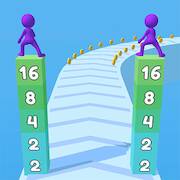 Скачать взломанную Merge Stack Run [Мод меню] MOD apk на Андроид