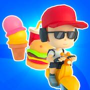 Скачать взломанную Delivery Dash [Бесплатные покупки] MOD apk на Андроид