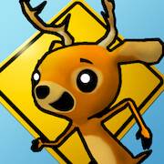 Скачать взломанную Deer Crossing - Endless Runner [Много денег] MOD apk на Андроид