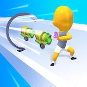 Скачать взломанную Cannon Runner [Мод меню] MOD apk на Андроид