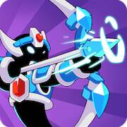 Скачать взломанную Stickfight Archer [Много денег] MOD apk на Андроид