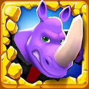 Скачать взломанную Rhinbo - Runner Game [Много монет] MOD apk на Андроид