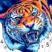 Скачать взломанную Animal Paint by Number Game [Мод меню] MOD apk на Андроид