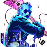 Скачать взломанную Movie Color, Color by number [Много монет] MOD apk на Андроид