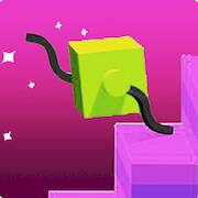 Скачать взломанную Draw street cilimber cubes [Много монет] MOD apk на Андроид