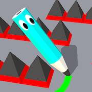 Скачать взломанную Hyper pencil race [Бесплатные покупки] MOD apk на Андроид
