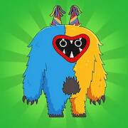 Скачать взломанную Mix Head Monsters: Makeover [Бесплатные покупки] MOD apk на Андроид