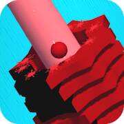 Скачать взломанную Drop Stack Ball - Crash Ball [Бесплатные покупки] MOD apk на Андроид