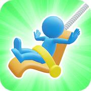 Скачать взломанную Swing Ride Idle ASMR [Много монет] MOD apk на Андроид