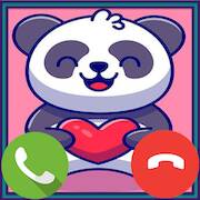 Скачать взломанную Fake Call Panda Game [Бесплатные покупки] MOD apk на Андроид