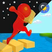 Скачать взломанную Stack Run Shortcut Race [Много монет] MOD apk на Андроид