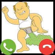 Скачать взломанную Fake Call Fart Game [Много денег] MOD apk на Андроид