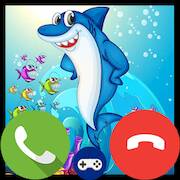 Скачать взломанную Fake Call Shark Game [Мод меню] MOD apk на Андроид