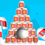 Скачать взломанную Hit Ball & Knock down [Много монет] MOD apk на Андроид