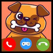 Скачать взломанную Fake Call Dog Game - Prank Cal [Много денег] MOD apk на Андроид