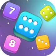 Скачать взломанную Dice Pop:Merge Puzzle [Много денег] MOD apk на Андроид