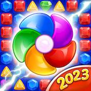 Скачать взломанную Jewel Match Dragon — без Wi-Fi [Много монет] MOD apk на Андроид