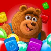 Скачать взломанную Blast Friends: три в ряд [Много денег] MOD apk на Андроид