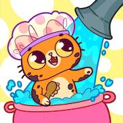 Скачать взломанную Симба: Где моя вода? [Бесплатные покупки] MOD apk на Андроид