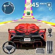 Скачать взломанную GT Car Stunts 3D: Car Games [Много монет] MOD apk на Андроид