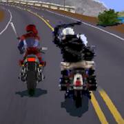 Скачать взломанную Road Rash like computer game [Мод меню] MOD apk на Андроид