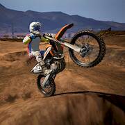 Скачать взломанную Dirt MX Bikes KTM Motocross 3D [Мод меню] MOD apk на Андроид