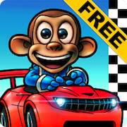 Скачать взломанную Monkey Racing Free [Много монет] MOD apk на Андроид