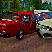 Скачать взломанную АВТОВАЗ КРАШ ТЕСТ СИМУЛЯТОР [Много денег] MOD apk на Андроид