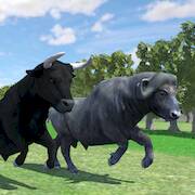 Скачать взломанную Angry Buffalo Wild Animal Race [Мод меню] MOD apk на Андроид