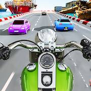 Скачать взломанную Шоссе Мотоцикл Тащить Гонки [Много денег] MOD apk на Андроид