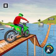 Скачать взломанную Bike Racing 3d: Stunt Legends [Много денег] MOD apk на Андроид