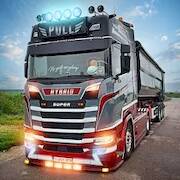 Скачать взломанную Euro Cargo Truck Simulator Pro [Много денег] MOD apk на Андроид