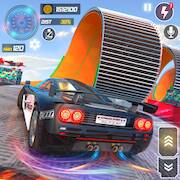 Скачать взломанную Police Car Stunts Racing Games [Мод меню] MOD apk на Андроид