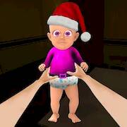 Скачать взломанную Baby in Pink Horror Games 3D [Много денег] MOD apk на Андроид