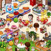 Скачать взломанную Cafeland - Restaurant Cooking [Много монет] MOD apk на Андроид