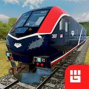 Скачать взломанную Train Simulator PRO USA [Много денег] MOD apk на Андроид