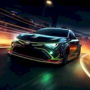 Скачать взломанную Corolla Simulator Car Game [Бесплатные покупки] MOD apk на Андроид