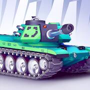 Скачать взломанную Idle Wars: Tank Merger [Много денег] MOD apk на Андроид